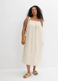 Robe à fines bretelles en viscose mélangée, bonprix