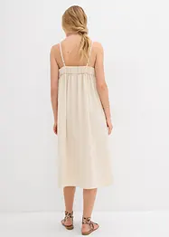 Robe à fines bretelles en viscose mélangée, bonprix