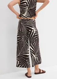Jupe-culotte fluide en viscose mélangée, bonprix