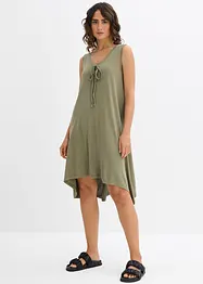 Robe en jersey à laçage, bonprix
