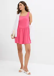 Top long en coton extensible, bonprix