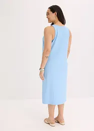 Robe midi en maille douce et côtelée, bonprix