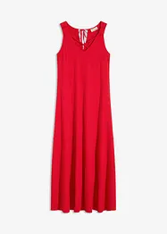 Robe longue 100% coton à bretelles, bonprix