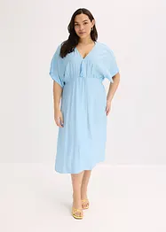Robe-tunique en viscose froissée, bonprix