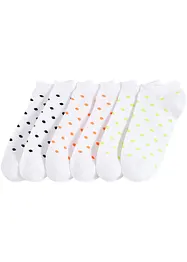Lot de 6 paires de chaussettes courtes en coton, bonprix