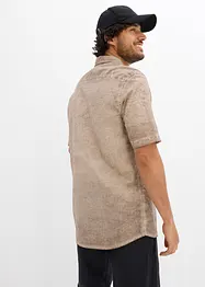 Chemise manches courtes aspect délavé, bonprix