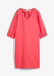 Robe 100 % lin, manches 3/4, bonprix