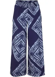 Pantalon avec taille smockée, bonprix