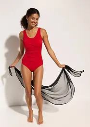 Light Shape-Badeanzug mit Zierfalten, bonprix