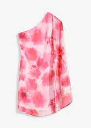 One-Shoulder-Kleid aus feinem Chiffon, bonprix