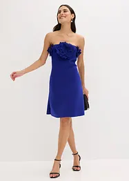 Bandeau-Kleid aus fester Scuba-Qualität, bonprix