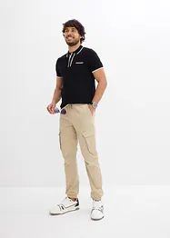 Regular Fit Schlupf-Cargohose, Straight, bonprix