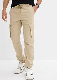 Regular Fit Schlupf-Cargohose, Straight, bonprix