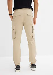 Regular Fit Schlupf-Cargohose, Straight, bonprix