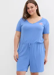 Jersey-Jumpsuit aus fließendem Viskose-Mix, bonprix