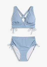 Bikini brassière (ens. 2 pces) à bretelles croisées, bonprix