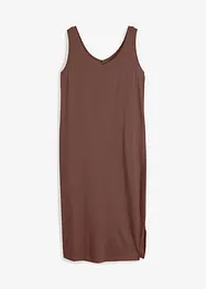 Robe en jersey avec fente, bonprix