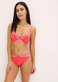 Lot de 2 slips à dentelle fine, bonprix