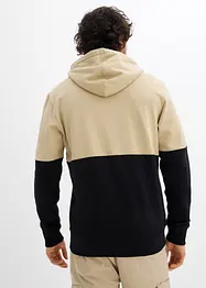 Kapuzen-Sweatjacke aus reiner Bio-Baumwolle, bonprix