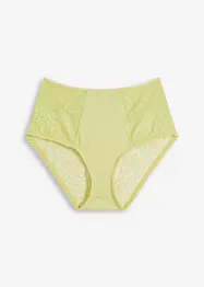 Slip taille haute avec dentelle, bonprix