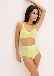 Slip taille haute avec dentelle, bonprix