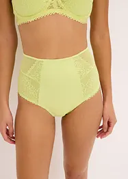 Slip taille haute avec dentelle, bonprix