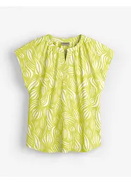 Henleyshirt aus softem Viskose-Mix, bonprix