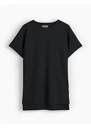 Vokuhila-Shirt aus schwerem Baumwoll-Jersey, bonprix