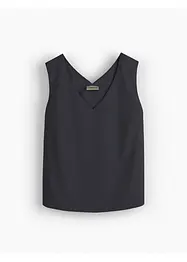 Blouse sans manches en viscose mélangée, bonprix
