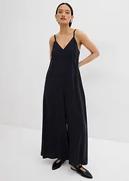 Jumpsuit mit verstellbaren Trägern aus Viskose-Mix, bonprix