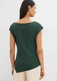 Asymmetrisches Top aus bequemem Scuba, bonprix
