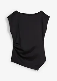 Asymmetrisches Top aus bequemem Scuba, bonprix
