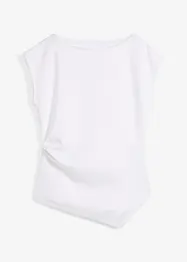 Asymmetrisches Top aus bequemem Scuba, bonprix
