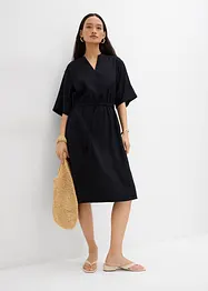 Kaftan-Kleid aus feiner Viskose, bonprix