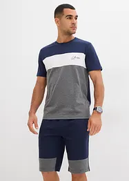 T-shirt et bermuda en molleton (ens. 2 pces), bonprix