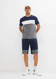 T-shirt et bermuda en molleton (ens. 2 pces), bonprix