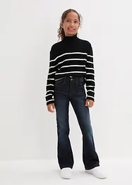 Jean flare taille mi-haute, bonprix