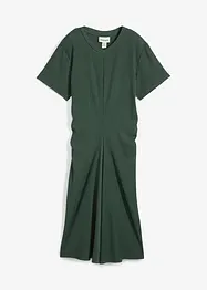 Robe en jersey crêpe texturé, bonprix