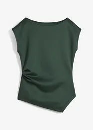 Asymmetrisches Top aus bequemem Scuba, bonprix