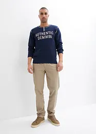 Feinstrick-Pullover aus reiner Baumwolle, bonprix