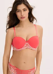 Soutien-gorge à balconnets avec une dentelle multicolore, bonprix
