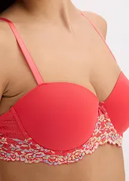 Soutien-gorge à balconnets avec une dentelle multicolore, bonprix