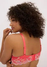 Lot de 2 soutiens-gorge à coques et dentelle multicolore, bonprix