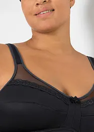Entlastungs-BH ohne Bügel mit gepolsterten Trägern (2er Pack), bonprix