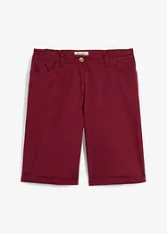 Bermuda paper touch en coton à taille confortable, bonprix