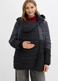 Wattierte 3-in-1 Umstandsjacke und Tragejacke, bonprix