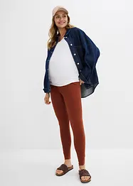 Lot de 2 leggings de grossesse avec coton, bonprix