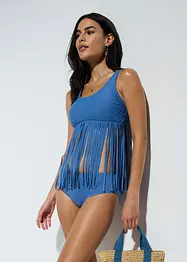 Tankini (ens. 2 pces) à franges, bonprix