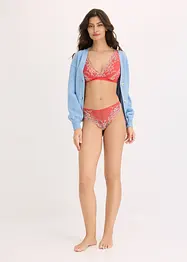 String mit mehrfarbiger Spitze, bonprix
