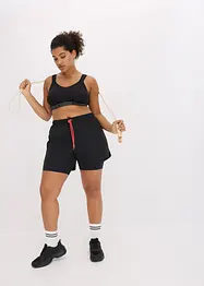 Short de sport 2-en-1 ultra-léger, bonprix